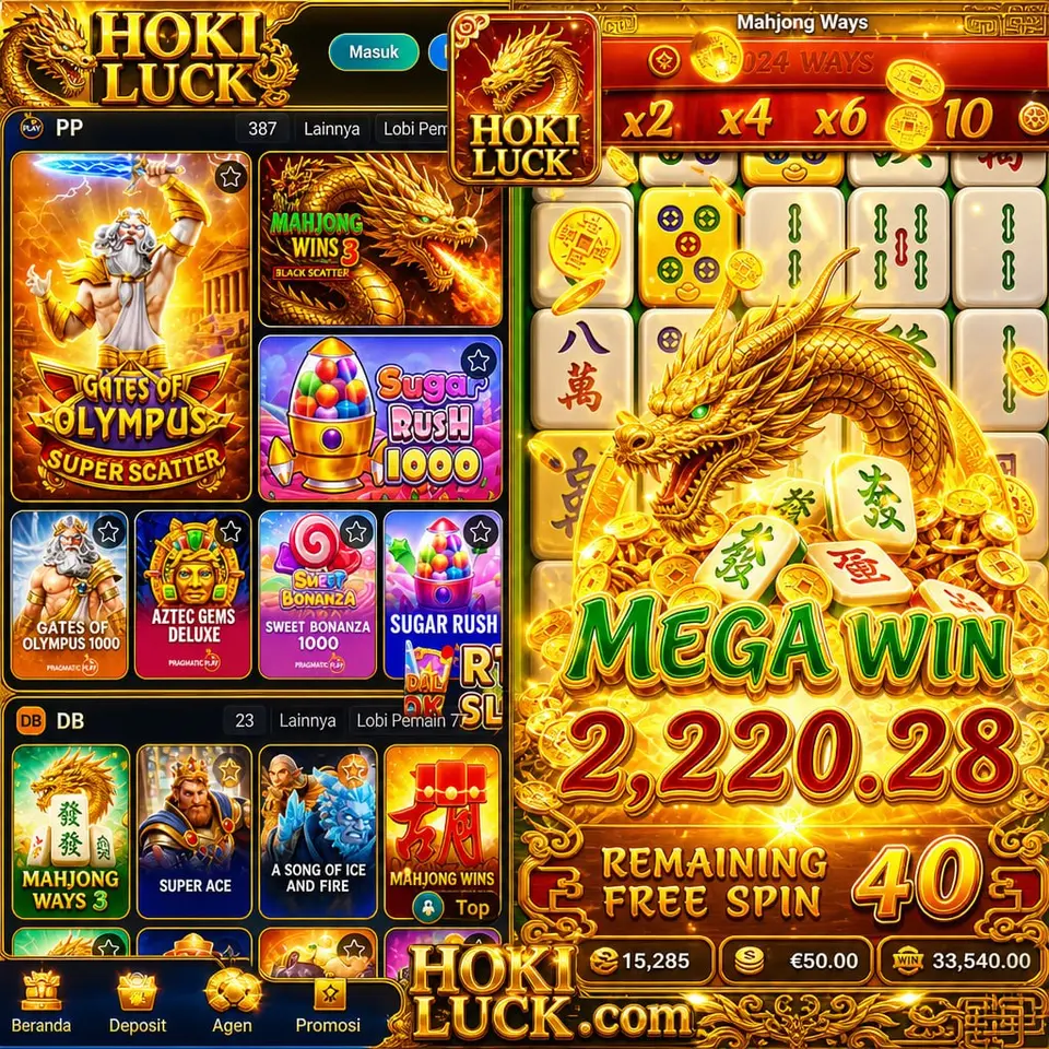 hokiluck Daftar Sekarang - Unduh APK